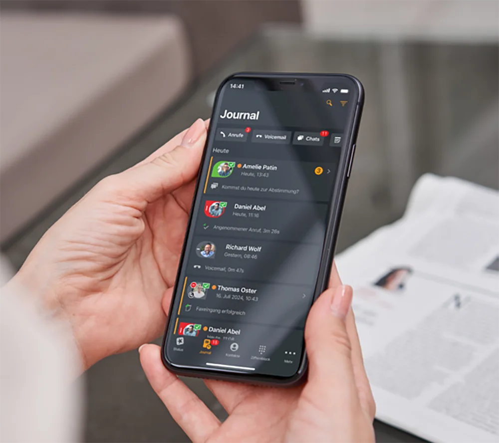 STARFACE Carplay Anruf starten STARFACE Carplay Anruf